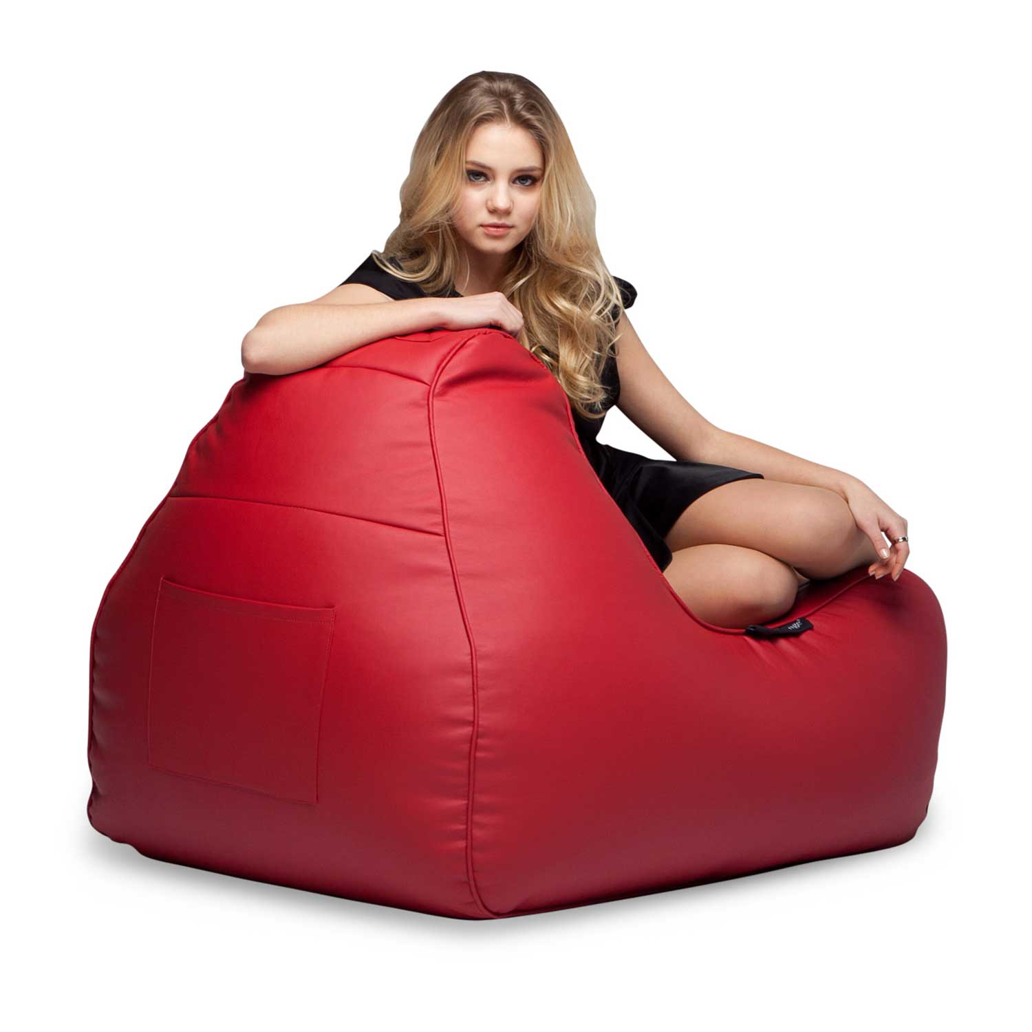 Mode Red Lounger Bean Bag Chair Tivoli Lounger Bean Bag Chair Bean