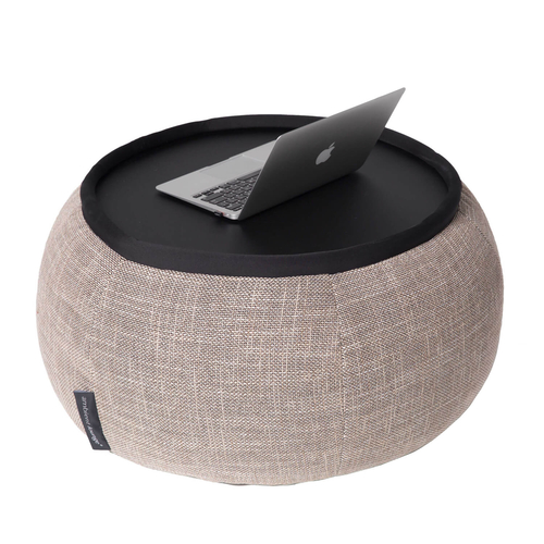 Indoor Cream Bean Bag Table Versa Table Eco Weave Bean Bag New