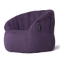 violet butterfly bean bag