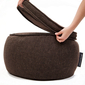 Brown Wing Ottoman  Bean Bags - Ambient Lounge
