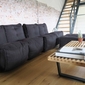 Mod 4 Quad Couch Black Sapphire Lifestyle