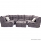 Comfortable Modular 6 lounger in Luscious Grey Interior Fabric