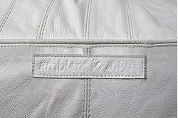 white leather bean bags - Ambient Lounge