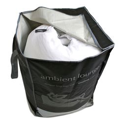 white premium filling bean bags by Ambient Lounge