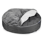 black cushion dog beds made of bean bags by Ambient Lounge