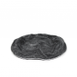 small grey faux fur dog bed cover made by Ambient Lounge New Zealand