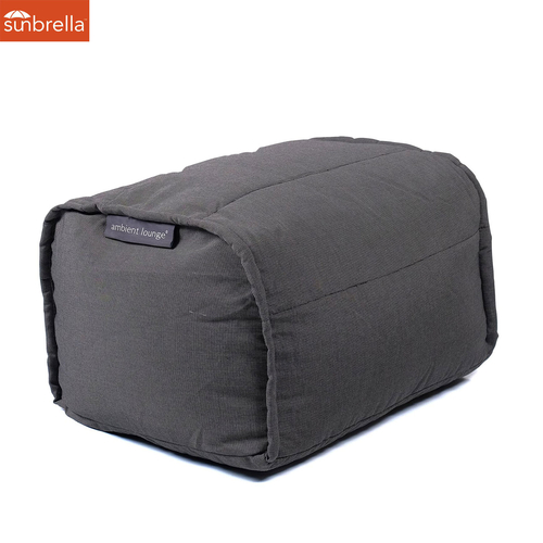 Ottoman - Black Rock (Sunbrella)