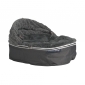 Luxury Hooded Cat Bed (Grey)