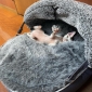 Cat hoodie bed by ambient lounge for new zealand cat lovers.