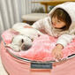Medium Luxury Indoor/Outdoor Dog Bed (Ballerina Pink)