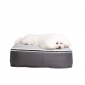 Small Premium Cooling ThermoQuilt Dog Bed (Silver)