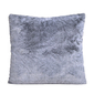 550gm sensory grey deluxe faux fur cushion by ambient lounge