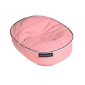 pink cat bed by Ambient Lounge soft premium luxury pet cat dog bed fur top bean bag