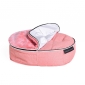 pink cat bed by Ambient Lounge soft premium luxury pet cat dog bed fur top bean bag