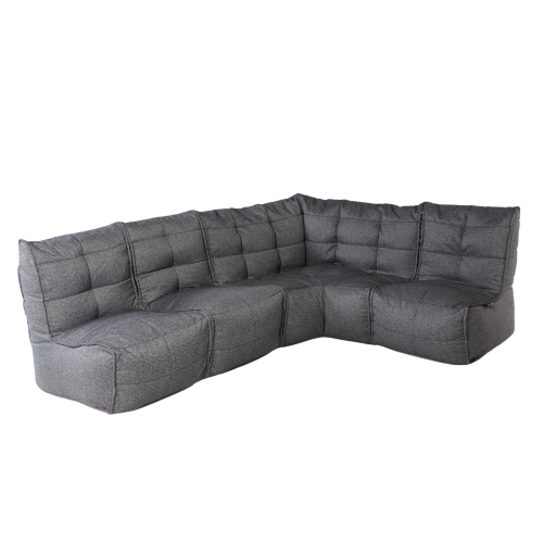 Mod4 L titanium weave lounge set from ambient lounge in new zealand