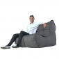 Man Sitting on a Mod 2 Twin Couch Titanium Weave from ambient lounge in New Zealand