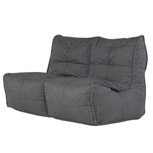 Mod 2 Twin Couch Titanium Weave from ambient lounge in New Zealand