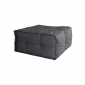 Twin Ottoman in Titanium Weave Fabric from ambient lounge in New Zealand