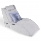 Deluxe Faux Fur Cushion - Sensory Grey (Set of 2)