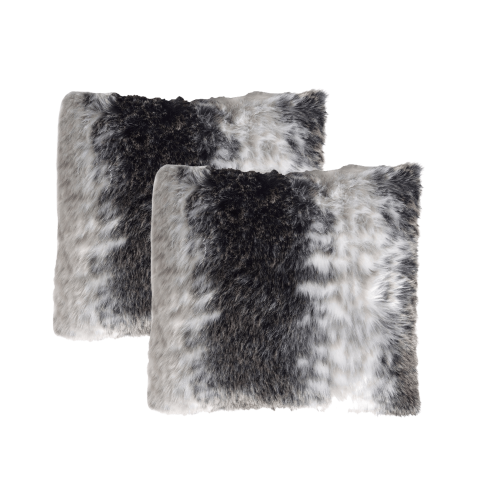 Deluxe Faux Fur Cushion - Luxotica Wild Animal (Set of 2)