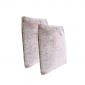 Deluxe Faux Fur Cushion - Cappuccino (Set of 2)