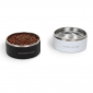 2L Stainless Steel Dog Bowl - Black/White (Set of 2)