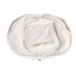 Medium Premium Organic Cotton Dog Bed Cover (Cream)