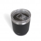 Stainless Steel Drink Cup - 300ml Black/Black (Set of 2)