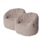 Butterfly Sofa Bundle with Filling - Eco Weave (Set of 2)