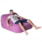 purple satellite twin bean bag