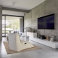 Avatar Lounger with Headrest - Whitehaven Boucle