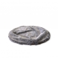 small grey faux fur dog bed cover made by Ambient Lounge New Zealand
