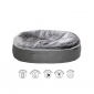 Small Rebound Foam Mattress Dog Bed (Silken Grey)