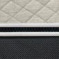 Small Rebound Foam Mattress Cooling ThermoQuilt Dog Bed (Silver)