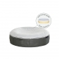 Small Rebound Foam Mattress Cooling ThermoQuilt Dog Bed (Silver)