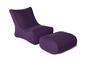 Purple Evolution Bean Bags - Ambient Lounge