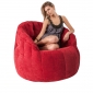 red butterfly bean bag