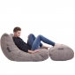 Beige Acoustic Bean Bags - Ambient Lounge