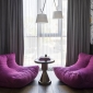 Pink Acoustic Bean Bags - Ambient Lounge