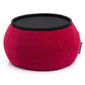 Red Versa Table made of bean bags