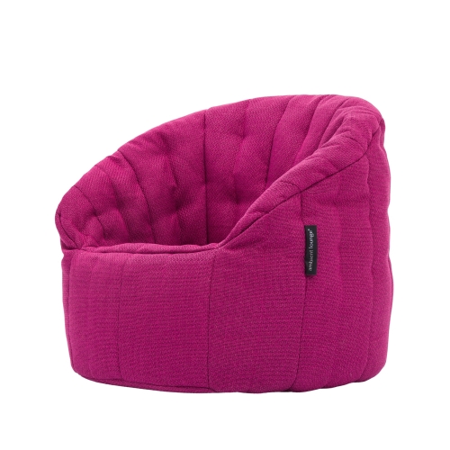 pink butterfly bean bag