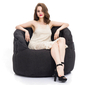 black butterfly bean bag