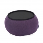 Purple Versa Table made of bean bags