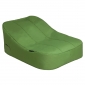 green satellite twin bean bag