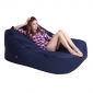 navy blue satellite twin bean bag