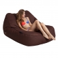 brown satellite twin bean bag