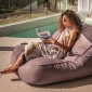 grey satellite twin bean bag