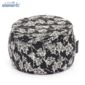 black and white wing ottoman bean bag