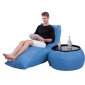 blue avatar bean bag