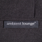 black designer sofa set bean bag by Ambient Lounge